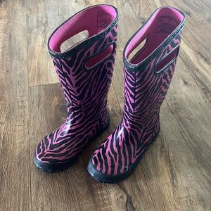 Bogs girls rain boots size 12